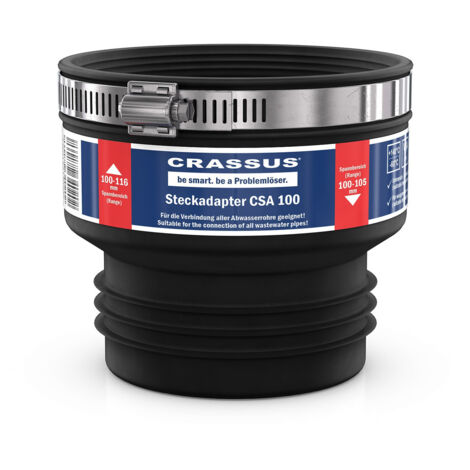 Crassus Steckadapter druckd 0,5 b 100/116 - 100/105 mm Spannw., CRA11020