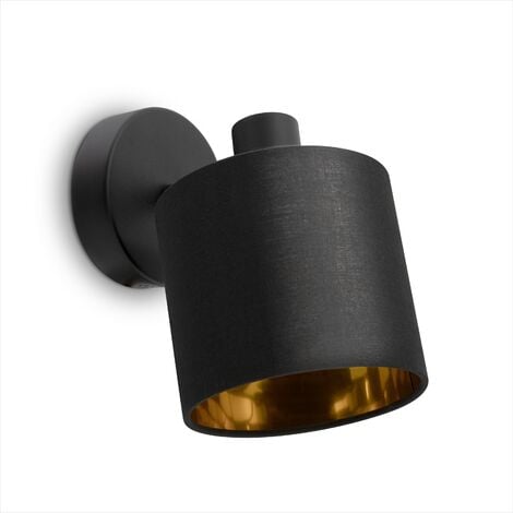 BRILLIANT Lampe, Metall, Wandleuchte enthalten) 40W,Normallampen Mendoza 1x A60, gold, E27, 33cm (nicht