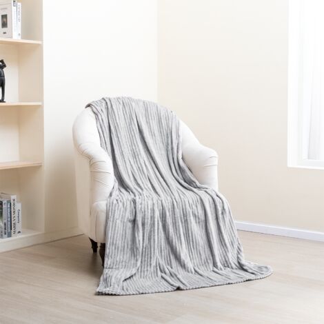 Paco Home Kuscheldecke Flauschig Wohnzimmerdecke Überwurfdecke Weiche Decke Wohndecke Sofa Grau, 200x240cm
