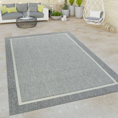 Paco Home Outdoor Teppich Skandinavisch wetterfest Modern & Pflegeleicht für Innen & Außen 160x230 cm