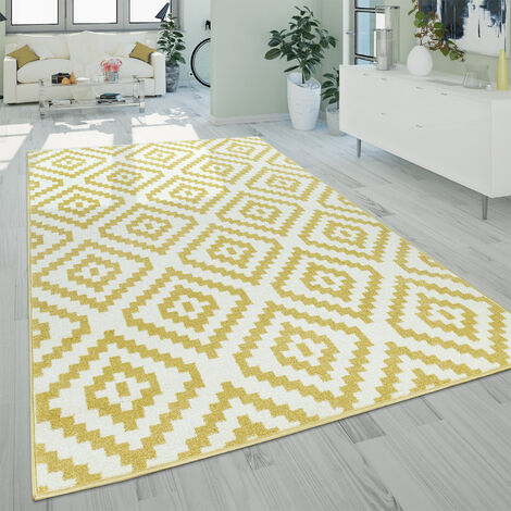 Praktische Antirutschmatte für Teppiche weiß PVC zuschneidbar 110 x 140 cm  BALAD