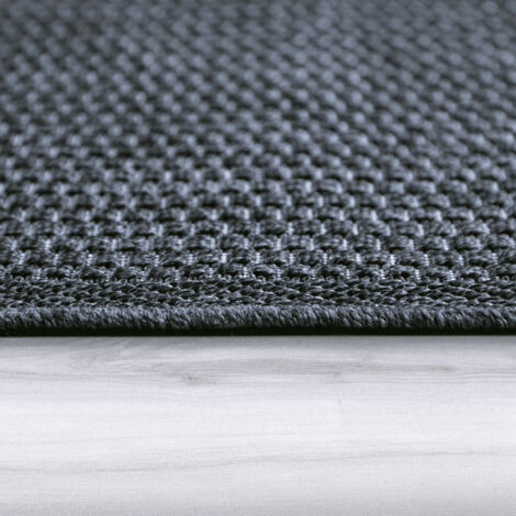 TAPISO Rundteppich Indoor/Outdoor – 120x120 Cm, Wetterfest, Marokkanisches Design, ÖKO-TEX