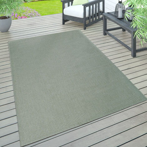 Paco Home In- & Outdoor Terrassen Teppich Rauten Muster Modern  Geometrisches Design Bunt 60x100 cm
