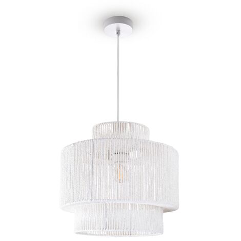 KLEINE Papierlampe mit Kinder &LED PRINZ Lampenschirm DER Aufhängung Ø40cm Licht