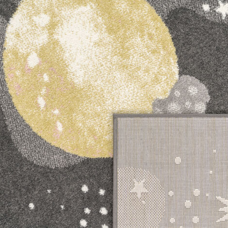 Paco Home Kinderteppich 200x290cm - Dinosaurier Motiv Rutschfest