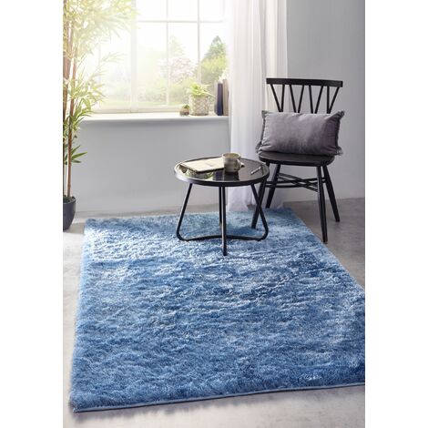 Baja Blue Cotton Braided Oval Rugs –