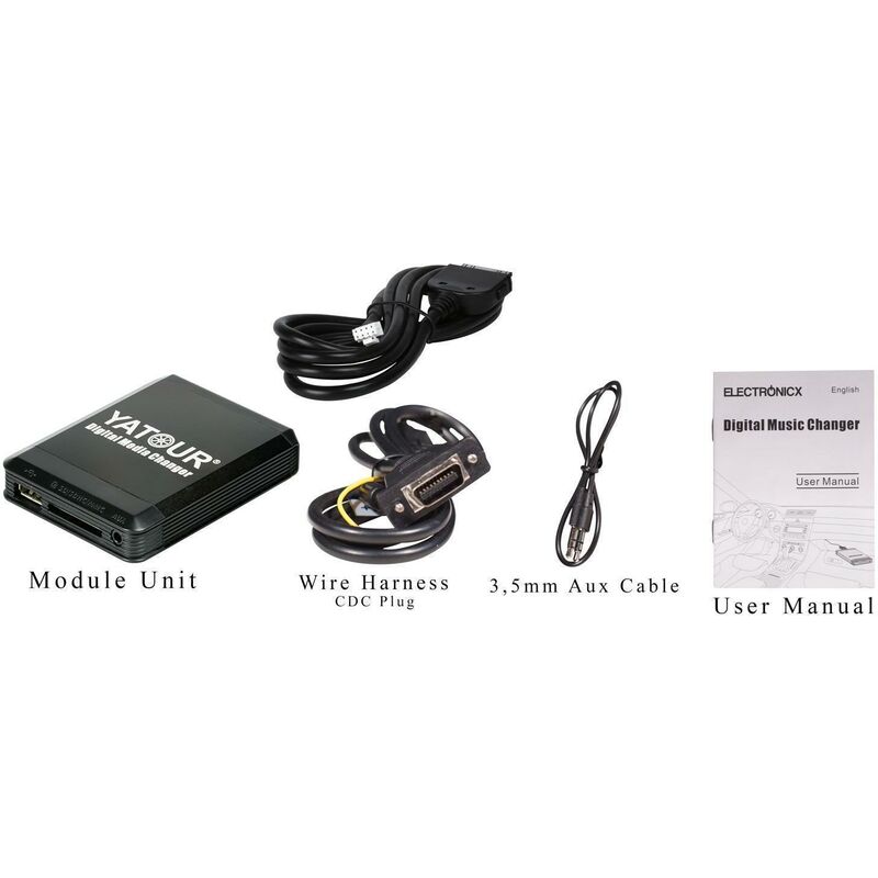 Bluetooth FM Transmitter & 3fach Ladeadapter für Zigarettenanzünder Auto Aux  USB