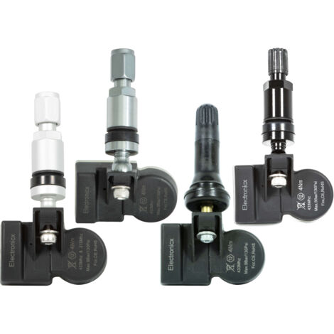 Electronicx 4 Stück Reifendrucksensoren Radsensor Luftdrucksensoren RDKS TPMS für Alfa Romeo Giulietta 01.2014 - 12.2017 (940) Alu Gunmetal