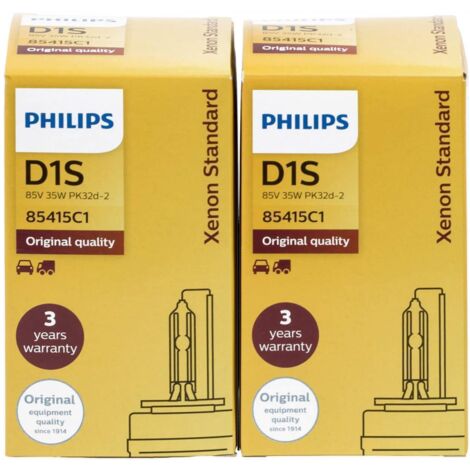 Philips Xenon XenStart D1S 85415C1 Autolampe 2 St.