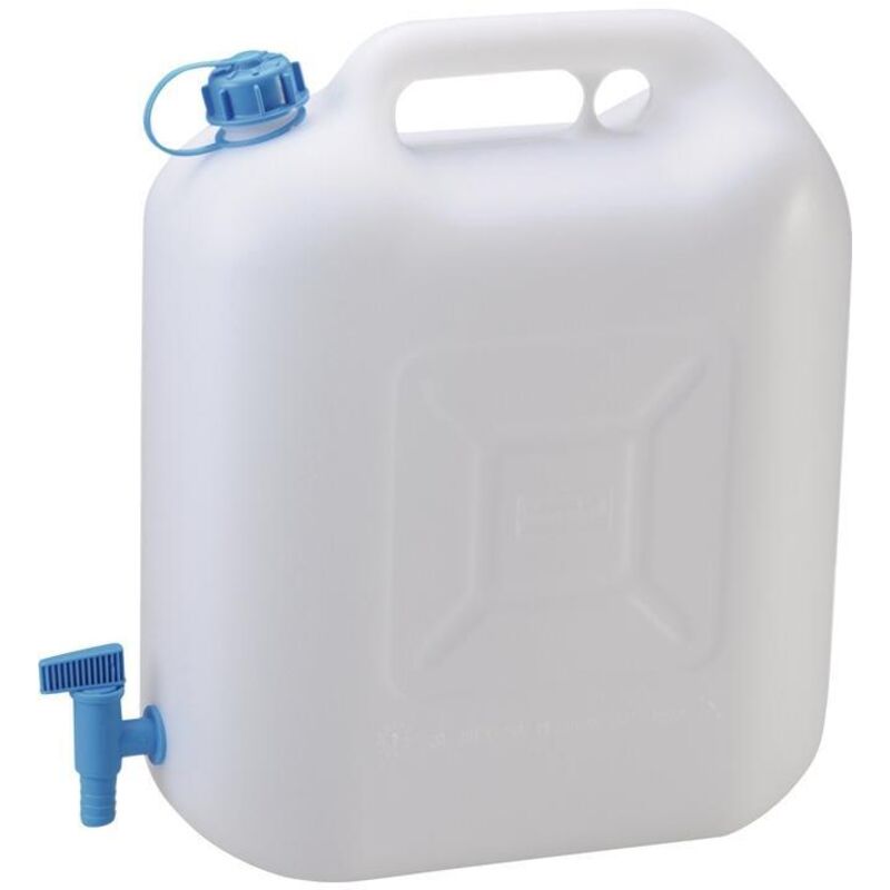 Jerrican Alimentaire 12L Avec Robinet - Réservoir Eau Camping Grande Capacité Bidon Portable Avec Poignée, Bouilloire Qualité Alimentaire Bouteille Eau Grande Capacité