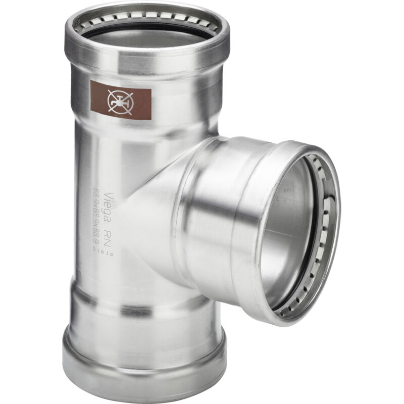 Bride De Transition Viega Temponox XL – 88,9 Mm, Acier Inoxydable, Pour Tuyauterie Sanitaire