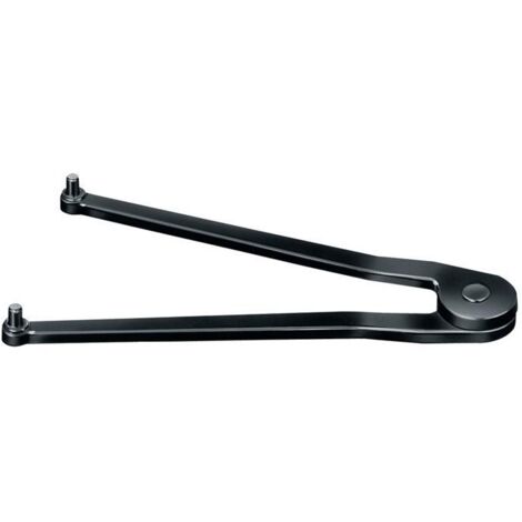 Clé à ergot réglable 7-40 mm – Acier spécial trempé – Goupilles électrosoudées – Pour espaces confinés – AMF (1/4)