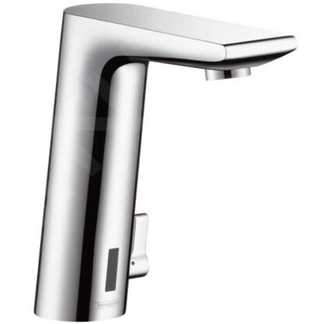 HANSGROHE Mitigeur de lavabo électronique avec manette de réglage de température sur secteur chromé (1/5)
