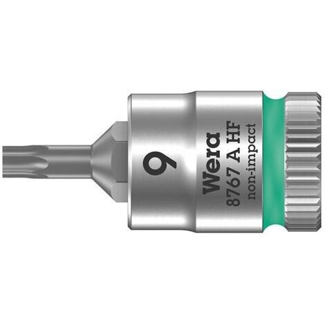 Embout de clé à douille 8767 A HF TORX® 1/4 de pouce T9 L.28mm