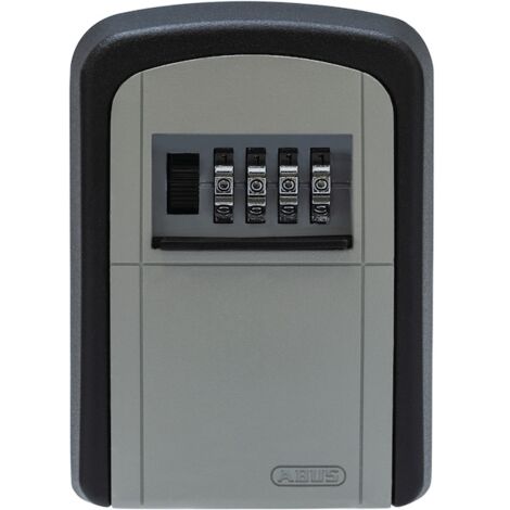 Abus – Boîte à clés murale pour 7 clés – Aluminium robuste – Verrouillage à code 4 chiffres – Rangement sécurisé pour objets de valeur