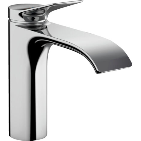 Hansgrohe – Mitigeur de lavabo VIVENIS ComfortZone 110 – Déport 146 mm – Jet WaterfallStream – Débit 5 l/min – Système céramique