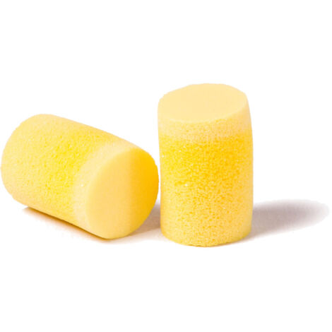 3M – Bouchons d'oreilles jetables PP01002 – Réduction sonore 28 dB – Mousse polyuréthane – Norme EN 352-2:2020 – Usage prolongé - PP-01-002x