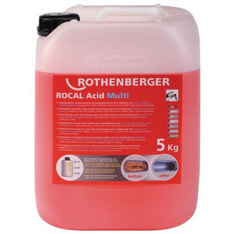 Décalcificateur Rothenberger ROCAL ACID Multi 10 kg