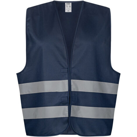 Gilet de sécurité SKARDE taille unique marine, tour de poitrine environ 130 cm, norme EN 17353 type B3 (1/2)