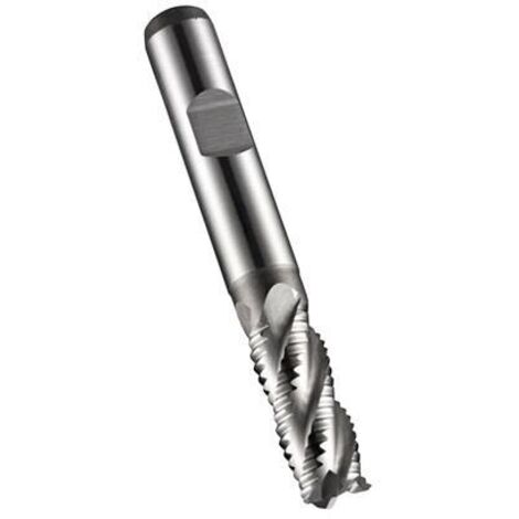 Fraise à arbre C407 DIN 844 K D.18mm Lame de coupe 32mm HSS-E-PM brut 35 degrés Z.4 (1/5)