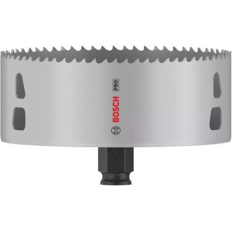 Bosch – Scie cloche 127 mm pour bois résineux et métal – Denture HSS avec 8 % cobalt – Profondeur de coupe 44 mm – 2608594416