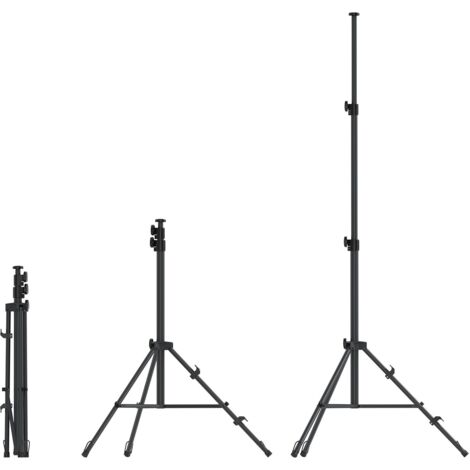 Trépied TRIPOD 2m D.1,06m – Hauteur réglable 0,9-2m – Charge max 5kg – Fonction QUICK RELEASE – Poids 2,1kg – Scangrip