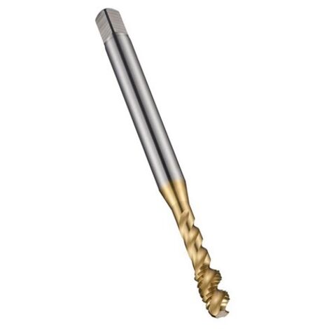 Fraise à filetages machine DIN 376C EX00TIN M14x2mm HSS-E-PM TiN 2,5XD 6H (1/2)