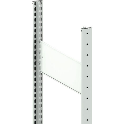 Cadre de support H2000xT400mm argenté, galvanisé (1/4)