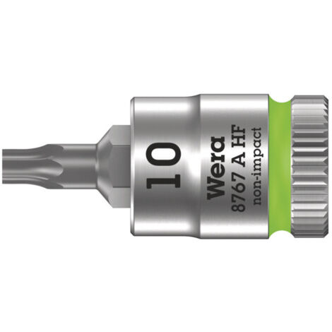 Embout de clé à douille 8767 A HF TORX® 1/4 de pouce T10 L.28mm (1/5)