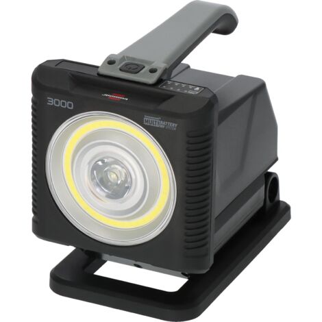 Brennenstuhl – Projecteur de chantier sans fil 20W – Flux lumineux 2160 lm – Compatible batteries 18V – Protection IP54 – Pour chantiers humides - X515582 (1/10)