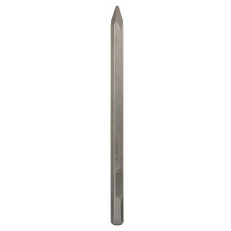 Bosch – Burin pointu 28 mm 400 mm – Pour béton et briques – Emmanchement hexagonal – Démolition et ajustement précis - 1618660000