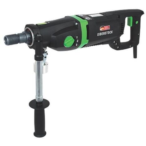 Diam Industries – Carotteuse portative 230V 2.2kW Ø202 pour béton armé et matériaux abrasifs – Démarrage progressif, 3 vitesses – Coffret de transport inclus