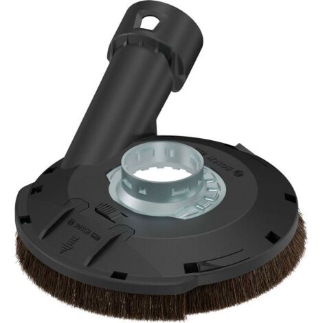 Bosch – Capot d'extraction de poussière pour meuleuse d'angle – Réduction de poussière pour ponçage bois et mortier – 115/125 mm – SKU 2608000880