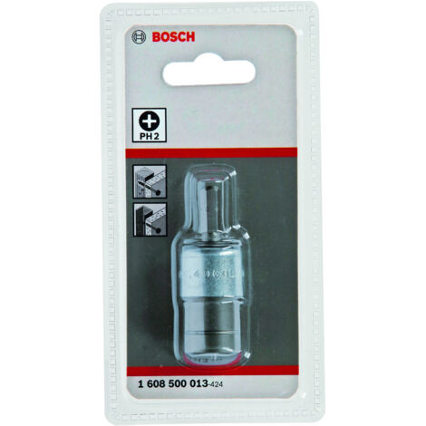 Bosch – Tournevis 60 mm pour vis PH2 – Boulonnage affleurant – Tige hexagonale 1/4" – SKU 1608500013 (1/5)