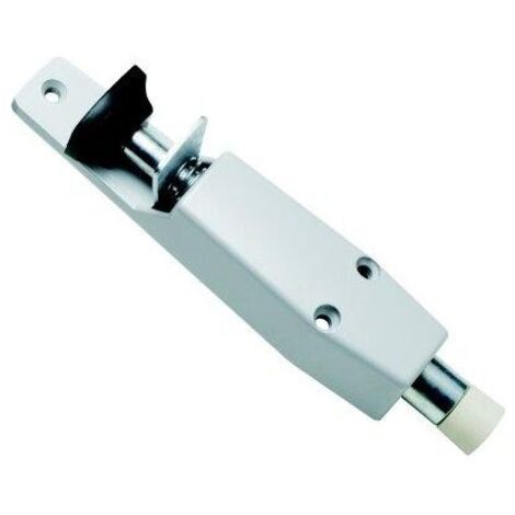 Fixation de porte 90/3 LM marron, déplacement de 30 mm, montage sur porte (1/3)