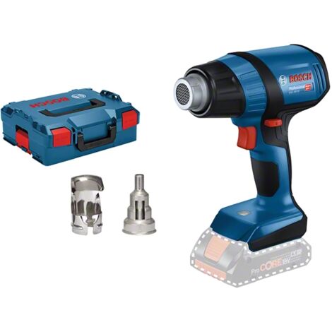 Décapeur thermique 18V BOSCH GHG 18V-50 L-Boxx buse de réduction et buse de réflecteur