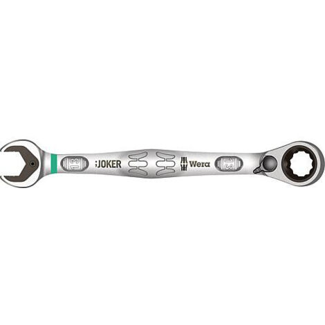 Clé à cliquet à anneau Joker SW 14 mm L.187 mm, à changement, anneaux 15 degrés