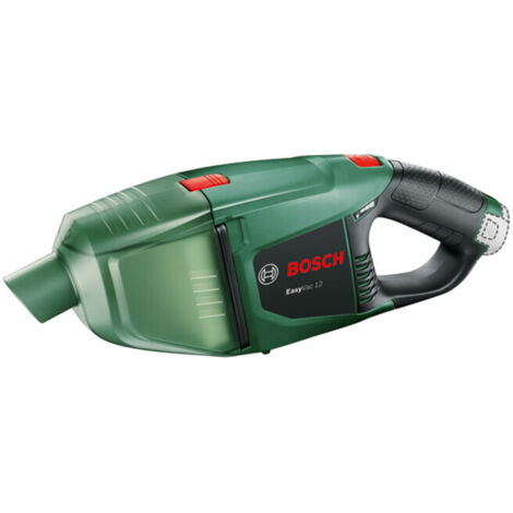 Bosch – Aspirateur à main sans fil 12V – Dépression 5 kPa – Autonomie 22 min – Bac 0,38 l – Poids 1 kg pour nettoyage efficace - 06033D0000