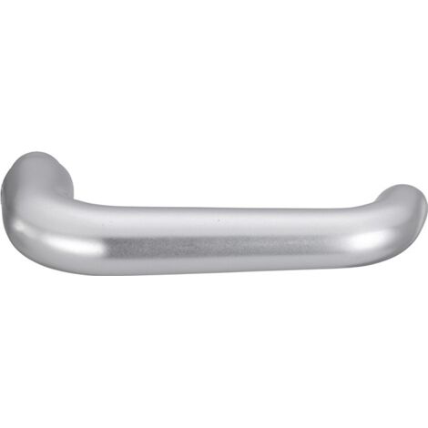 Poignée de porte avec trou 104Z Aluminium F1/naturel 4-KT 8 mm DIN G/D (1/3)
