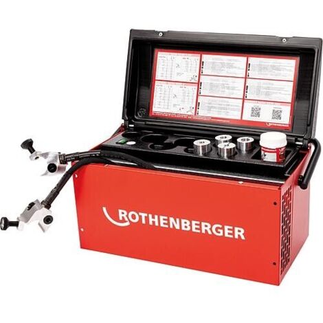 Rothenberger – Congélateur ROFROST II R290 2" – Réfrigérant écologique – Capacité de congélation -25°C – Tuyaux flexibles pour espaces étroits
