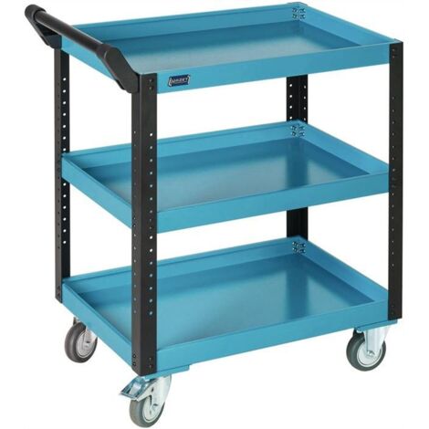 Chariot de service H896xL890xP542mm Capacité par niveau 50kg HAZET-BLEU (1/8)