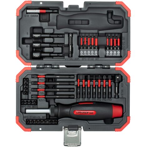 Assortiment de bits R33003043 43 pièces PH/PZD/TX/à fente (1/5)