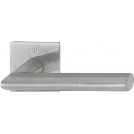 Paire de poignées de porte Stock.E1140Z/848N VA F69 avec rosaces de poussée 4-KT.8mm (1/5)