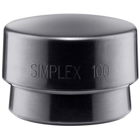 Tęte de rechange Massette SIMPLEX D.100mm Caoutchouc Halder