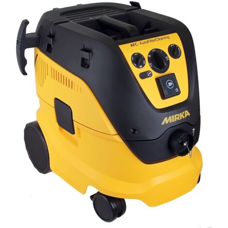 Mirka – Extracteur de poussière 1200W – Débit d'air 4500 l/min – Dépression 250 mbar – Pour outils de ponçage – Fonction démarrage automatique - 8999220111