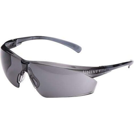 Lunette de protection 505U EN 166, EN 170, branche grise, verre teinté en PC (1/2)