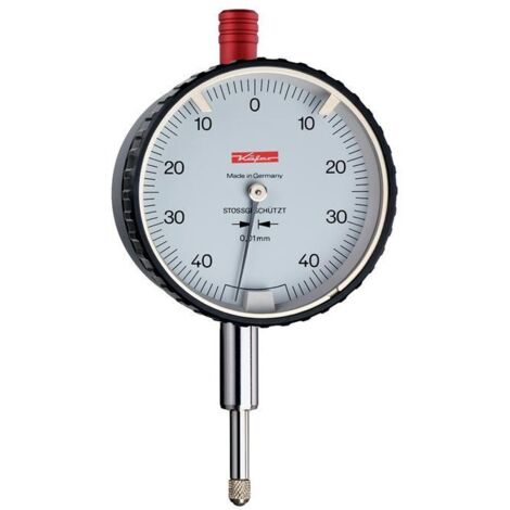 Montre de sécurité DIN 878 SI-90 0,8 mm Abl.0,01 mm avec protection contre les chocs