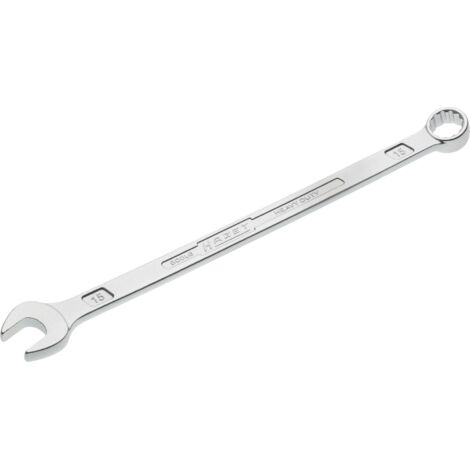 Clé à douille à cliquet 600 LG SW 15 mm L.270 mm en acier spécial (1/4)