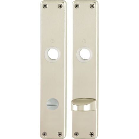 Paire de plaques longues 202SP F2/de couleur argent neuf F2 SK/OL 78 mm