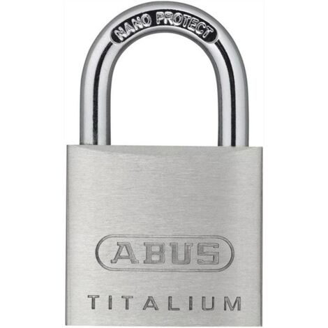 Cadenas à cylindre ABUS 64TI/30 à fermeture différente 50 mm - 77581